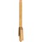 Ekena Millwork Bellingham Rough Sawn Timber Gable Bracket, Western Red Cedar, 72"W x 30"H x 2"D x 6"F, 10/12 Pitch GBW072X30X0206BEL00RWR - alternate 2